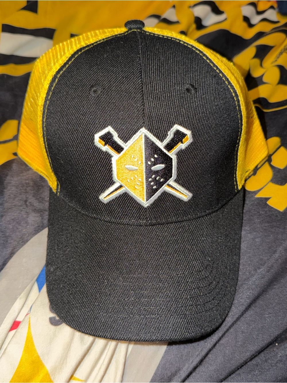 Apc Echl Hockey Wheeling Nailers Hat Cap Brand New Adjustable SnapBack China MDE